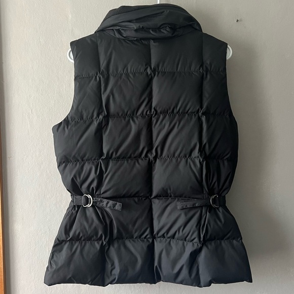 Eddie Bauer Black EB700 Goose Down Quilted Vest Size Medium - Picture 8 of 10